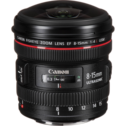 EF 8-15mm f/4L Fisheye USM Lens